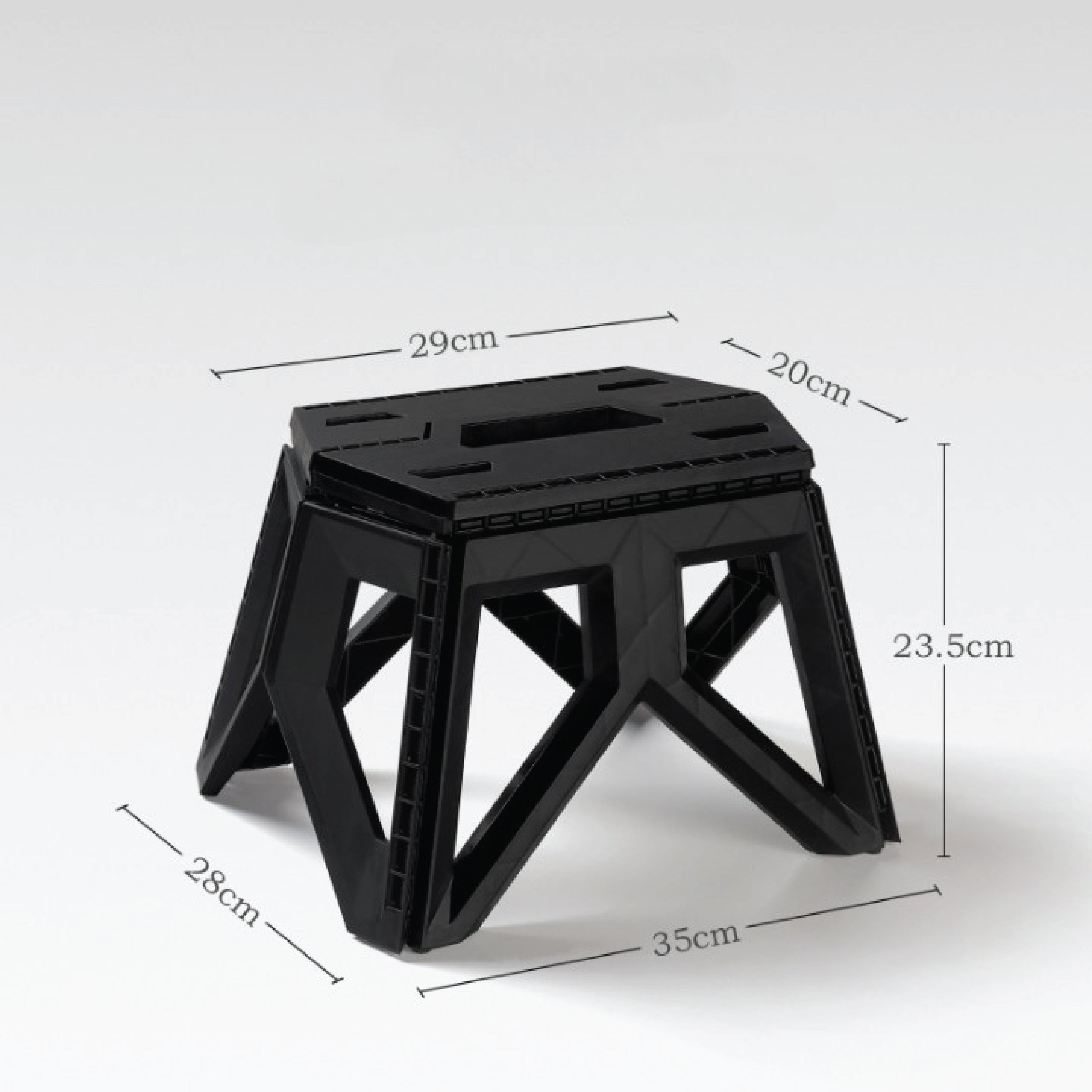 Trondheim Foldable Carry Stool: Convenient Handle, Strong Load Capacity